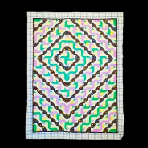Jackie's Animas Scrap Quilt Pattern w Acrylic Template Tool - King Queen Twin - Picture 1 of 4