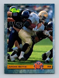 Jerome Bettis 1993 Classic Rookie #10 Rams RC HOF NM - Picture 1 of 2