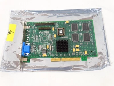 VisionTek Accelgraphics 225-0128-01 AGP VGA Video Graphics Card Tested & Working - Image 1 of 3