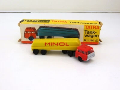 1:120 VINTAGE TATRA TANKER SEMITRAILER DDR CZECHOSLOVAKIA USSR CCCP - Image 1 of 4