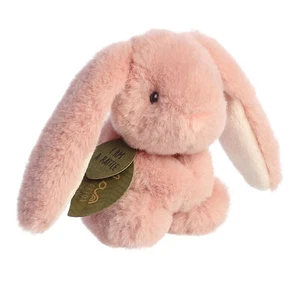 ebba - Eco ebba - 6" Brenna Bunny Sonajero Ecológico Bebé Peluche - Imagen 1 de 4