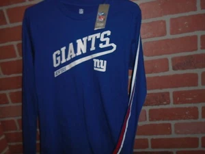 CAMISETA MANGA LARGA LOGO NEW YORK GIANTS NUEVA CON ETIQUETAS JUVENIL GRANDE 14/16 - Imagen 1 de 2
