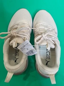 Puma softfoam optimal comfort ladies prowl knit shoe item #1370469 cream size 7 - Picture 1 of 4
