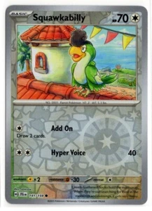 Pokemon Journey Together Reverse Holo 141/159 Squawkabilly - Picture 1 of 1