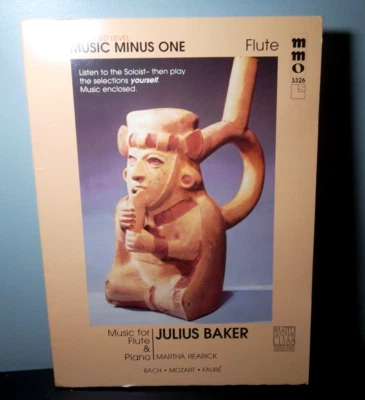 Music Minus One; Advanced Level; Music for Flute and Piano (Sheet music w/CD) - Image 1 of 2