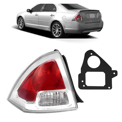 Left Tail Light For Ford Fusion 2006-2009 Brake Lamp #FO2818123 Red Clear Lens Foto 1 de 4