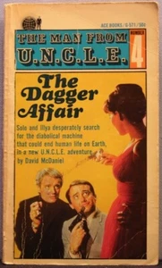 McDaniel, David - The Dagger Affair [Man from U.N.C.L.E.] PBO 1st Ed. 1965 Fair - Picture 1 of 3