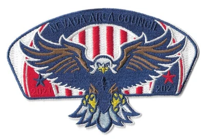 BSA CSP NEVADA AREA COUNCIL 2021-2023 EAGLE SCOUT BLUE BORDER - Image 1 of 3