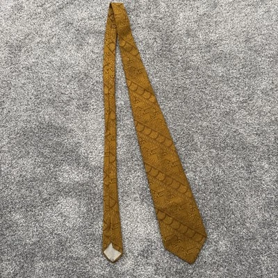 Vintage Don Soper Tie 70s Disco Dapper Maximalist Art Deco Mad Men Office Power Foto 1 de 4
