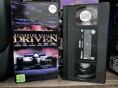 Driven VHS Tape (2001) Late Release Suspense Film In Plastic Protector HTF OOP - Image 1 of 4