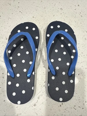 Chanclas niñas azul blanco lunares talla 13/1 Foto 1 de 3