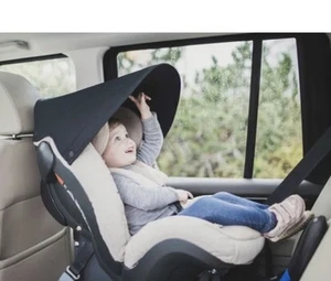 BeSafe iZi kid / comfort / combi / plus Car Seat Sun Canopy - Navy - Picture 1 of 9