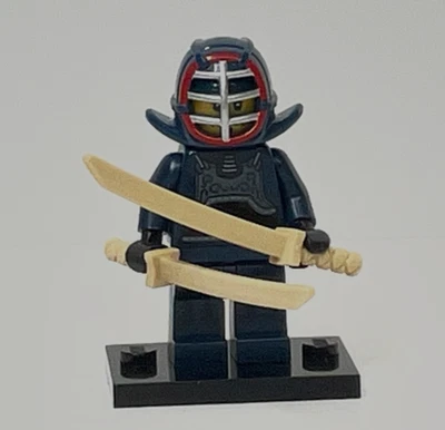 Lego Collectible Minifigure Series 15, Set # 71011 - Kendo Fighter - Image 1 of 3