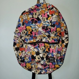 Disney Loungefly Full Size Rucksack Mickey Mouse Minnie Daisy Donald Duck Schule - Bild 1 von 7