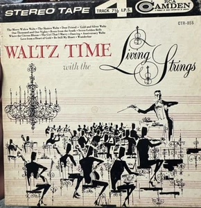 Waltz Time The Living Strings Reel-to-Reel Tape 7 1/2 IPS RCA Camden Stereo - Bild 1 von 3