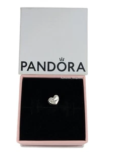 New 100% Authentic  PANDORA 925 Ale Engravable loved Heart Mini Charm 793998C00 - Picture 1 of 6