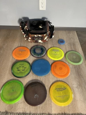 LOTE - DISC GOLF & FADE BAG. Algunos raros, algunos innovadores, etc. 10 discos + marcador Foto 1 de 4