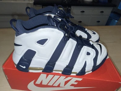 Nike Air More Uptempo 96 Olympic Blue White FQ8182-100 NEW IN BOX shoes 9.5 - Image 1 of 4
