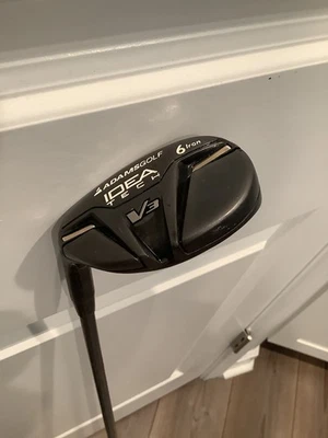 LH ADAMS V3 6 Iron Hybrid Regular Flex Bassara Left Hand - Image 1 of 4