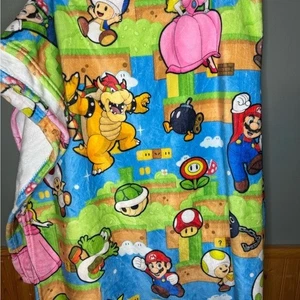 Paquete de manta Minky temática Joy Super Mario - Imagen 1 de 1