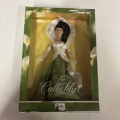 2001 Calla Lily кукла Barbie цветы в модной коллекции 29912 новый в коробке NRFB B3 - Изображение 1 из 2
