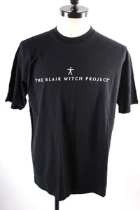 Rara maglietta vintage The Blair Witch Project promo film anni 90 taglia XL - Foto 1 di 5