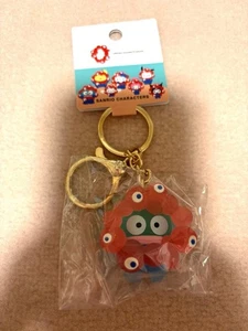 [New, Unused] Expo 2025 Myaku Myaku Clear Sanrio Hangyodon Keychain - Picture 1 of 2