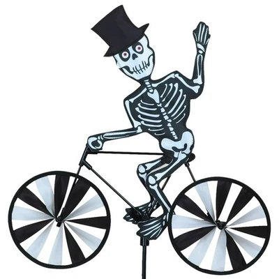 Bicicleta Spinner Skeleton 30" - Diseño Espeluznante de Halloween, Exterior Resistente a la Intemperie... Foto 1 de 4