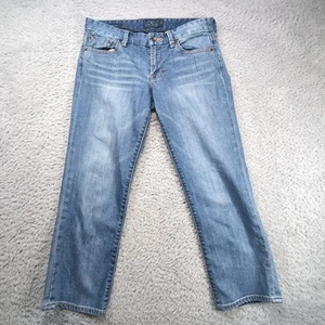 Licky Brand Women 4/27 Sweet Jean Crop Medium Wash Baggy - Picture 1 of 13