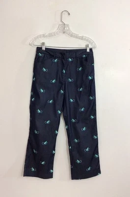 Lilly Pulitzer Pants Monkey Embroidered Womens 4 - Image 1 of 4