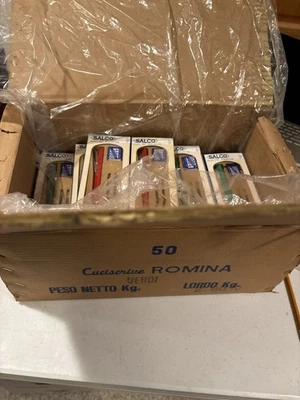 Gran Lote De Colección De 49 Plumas Grapadoras Italia Salco Nuevo Antiguo Stock Foto 1 de 2