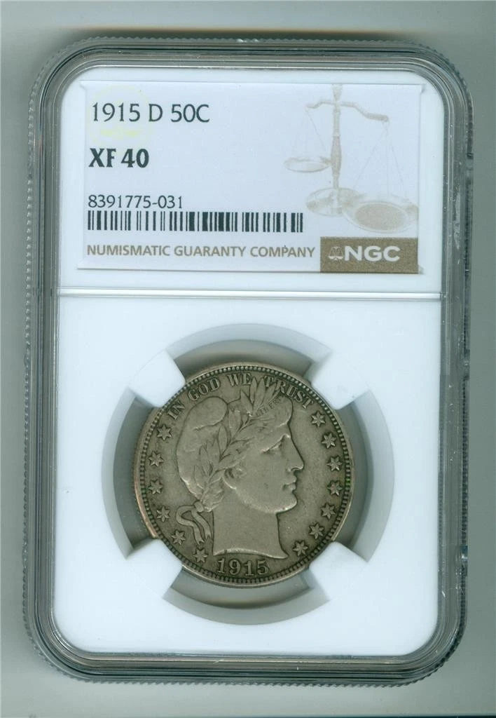 1915 Barber Half Dollars (1892-1915) for sale | eBay