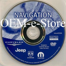 2004 2005 2006 2007 Jeep Grand Cherokee Liberty Navigation DVD U.S CAN Map 033AI