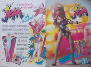 Werbung Advertising Werbung Italian Clipping 1986 JEM E LE HOLOGRAMS JEN - Bild 1 von 1