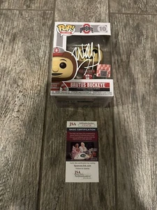 WILL HOWARD SIGNED OHIO STATE BRUTUS BUCKEYE FUNKO POP JSA COA AUTOGRAPHED RARE - Picture 1 of 7