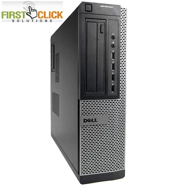 Dell Optiplex 7010 Desktop PC Core i7 8GB RAM 1TB HDD 256GB SSD Win-10 Wi-Fi - Image 1 of 4