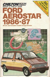 Chilton Repair & Tune-Up Guide: Ford Aerostar 1986-1987. - Picture 1 of 1