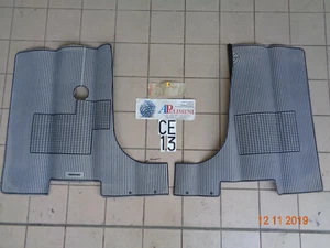 SERIE TAPPETINI (MATS) GOMMA GRIGIO FIAT 242 CITROEN C35 VALENTINI - Foto 1 di 1