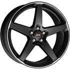 Alloy Wheel Momo Five For Volkswagen Touran 8,5X20 5X112 Matt Black Polishe N4m