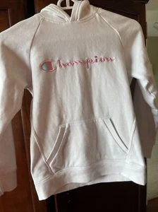 champion girls hoodie size M white - Picture 1 of 5