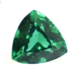 Esmeralda verde colombiana natural 10,90 quilates corte certificado GIE piedra preciosa suelta 1580 - Imagen 1 de 8