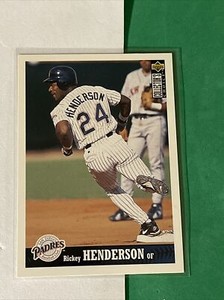 RICKEY HENDERSON (San Diego) 1997 UPPER DECK COLLECTOR'S CHOICE CARD #211