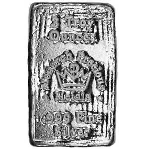 3 oz Monarch Hand Poured Silver Bar (New)