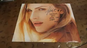 Andreja Pejić modelo australiano firmado foto autografiada famosa transgénero - Imagen 1 de 1