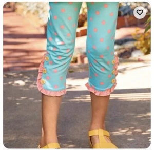 Matilda Jane Lots Of Dots Leggings Size 4 - Picture 1 of 8