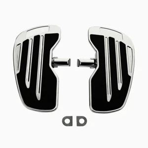 Chrome Foot Pegs Pedal Floorboards Footrest For Indian Scout Sixty 2016-2024 AK - Picture 1 of 12