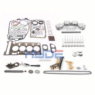 2,0L Benzin Kolben & Dichtungen & Timing Satz Fit Für BMW E88 E93 E60 E84 N46 - Image 1 of 4