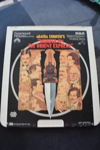 CED - Capacitance Electronic Disc - Video Disc - The Orient Express #1 & 2 - Imagen 1 de 4