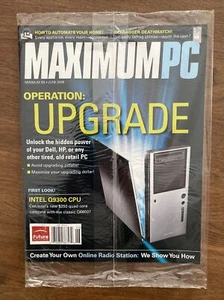 New Factory Sealed Maximum PC Magazine June 2008 Vol. 13 No. 6 R4 - Picture 1 of 11