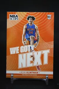2024-25 NBA Hoops Bobi Klintman #3 We Got Next insert rookie - Picture 1 of 2